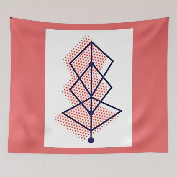 Item preview, starburst,atomic starburst,mid centrury modern design,mcm,1960s,blue red starburst designed and sold by Nostrathomas66.