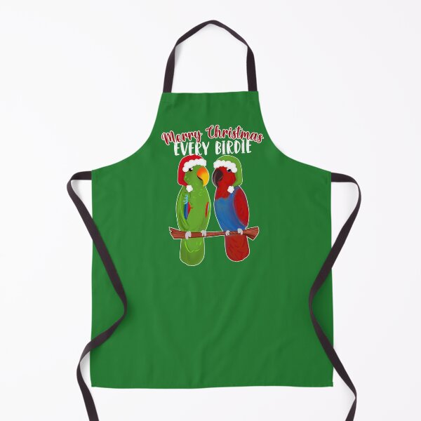 Item preview, Funny Eclectus Merry Christmas Every birdie designed and sold by SusanaDesigns.