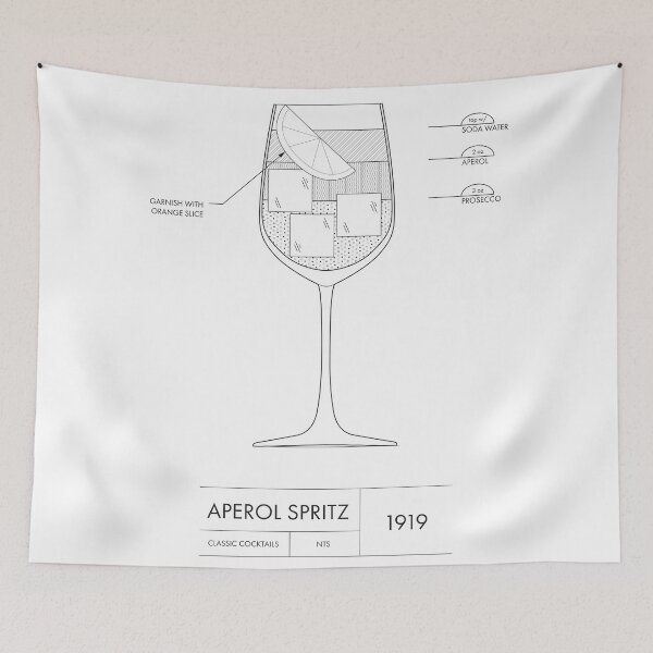 Item preview, Aperol Spritz | Classic Cocktail designed and sold by _YZ studio.