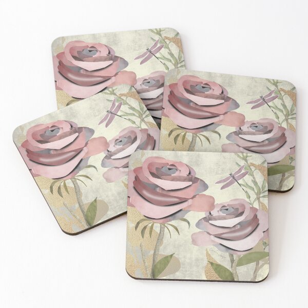Item preview, Shabby chic vintage floral wild roses - Caroline Laursen Original designed and sold by Caroline Laursen.