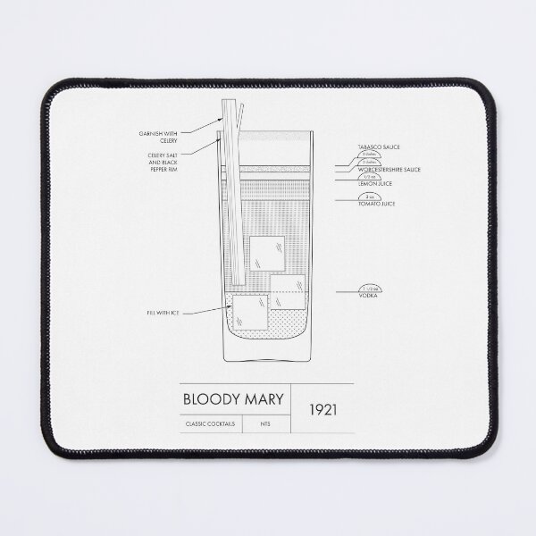 Item preview, Bloody Mary | Classic Cocktails designed and sold by _YZ studio.