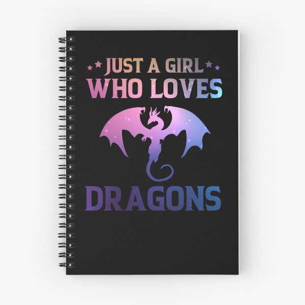 Item preview, Just a Girl Who Loves Dragons-Galaxy Space Dragon Lovers designed and sold by Mahedi Hasan Fahim.
