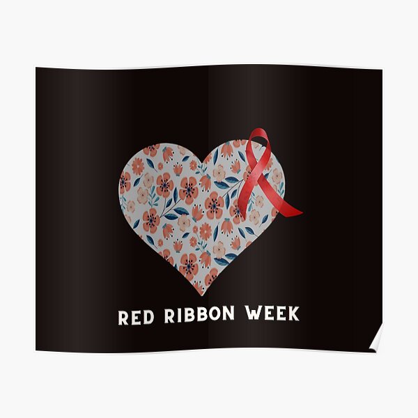 "Red Ribbon week 2022" Poster for Sale by sfnlam Redbubble