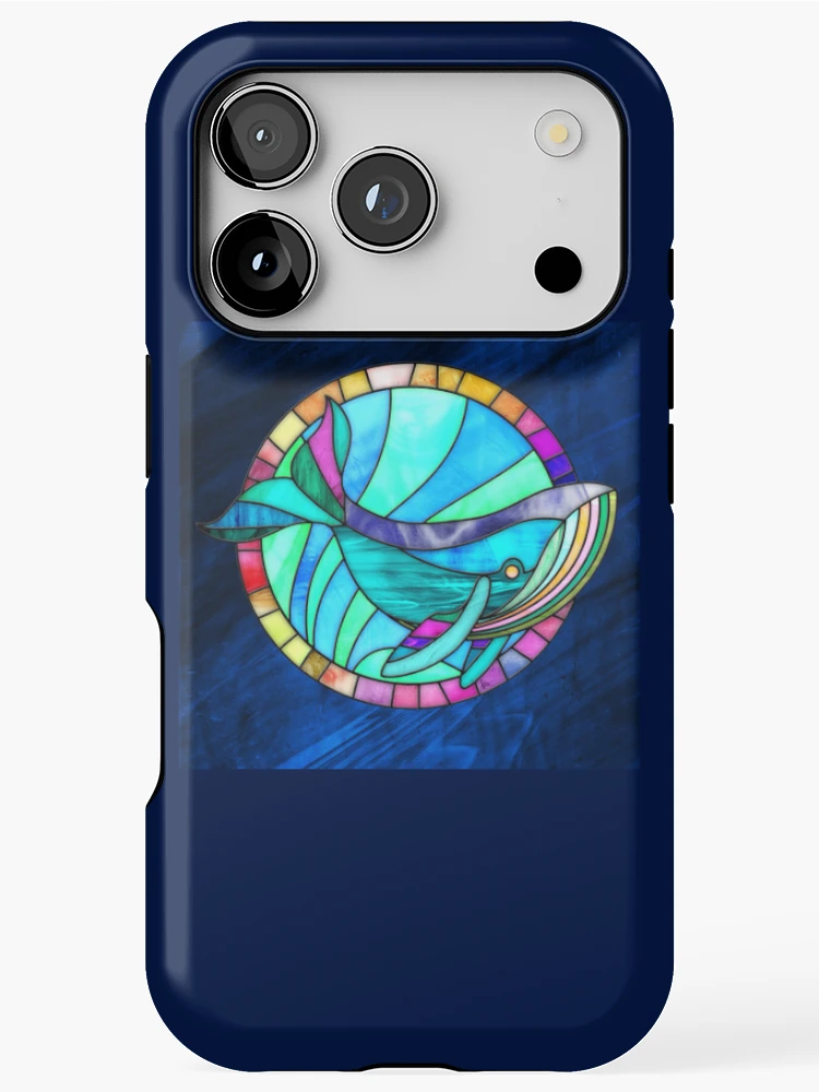 Thumbnail 1 of 4, iPhone Case, Whale designed and sold by RathiDesigns.