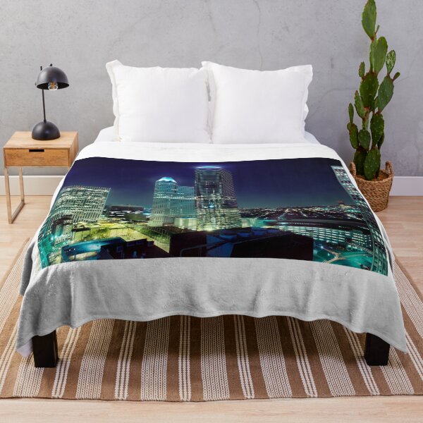 Item preview,  Houston Downtown Skyline at Night, 1985 designed and sold by Wernher Krutein.