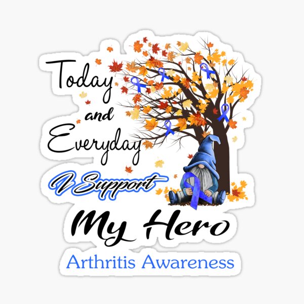 Arthritis Awareness - Her Fight is my Fight - Support Arthritis Gifts  Sticker for Sale by Aaron309