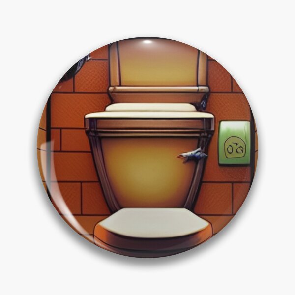 Item preview,  Toilet Cat designed and sold by GroovyDino.