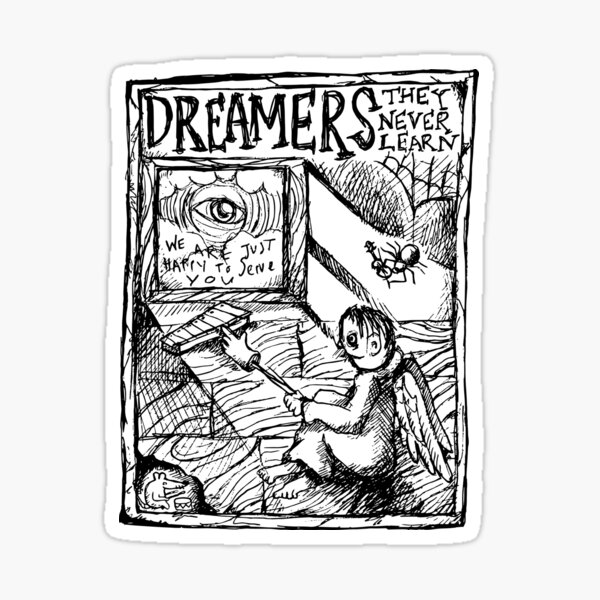 Item preview, Day Dreaming - Illustrated Lyrics designed and sold by bangart.