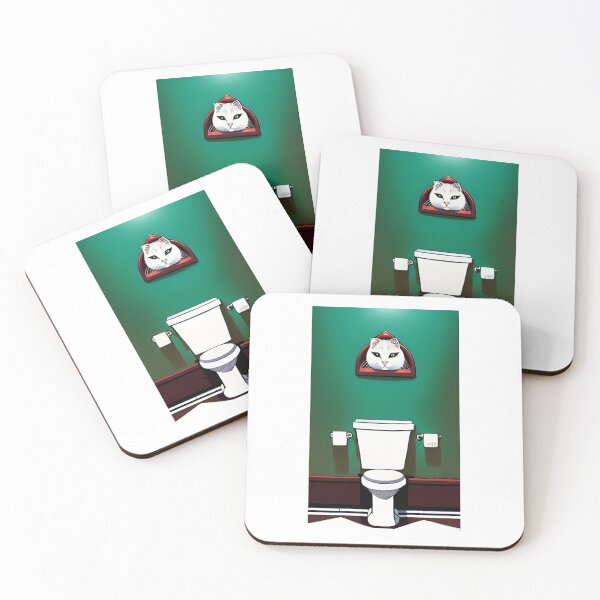 Item preview, Toilet Cat designed and sold by GroovyDino.