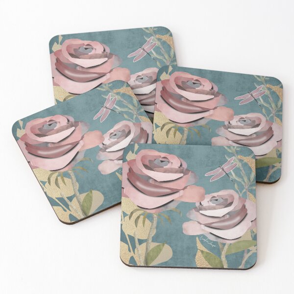 Item preview, Shabby chic vintage floral wild roses - Caroline Laursen Original designed and sold by Caroline Laursen.