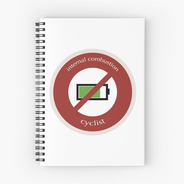 Item preview, Internal Combustion Cyclist designed and sold by illustrateme.