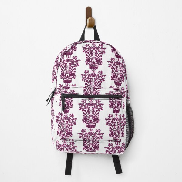 Item preview, 1111 Metallic Fuchsia Pink Floral Skull Of Renewal designed and sold by DesignLust.