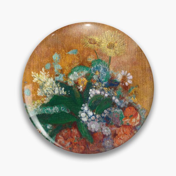 Item preview, Odilon Redon, Vase of Flowers, 1905 designed and sold by SEEMUELLER.