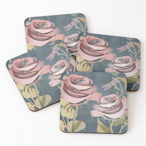 Item preview, Shabby chic vintage floral wild roses - Caroline Laursen Original designed and sold by Caroline Laursen.