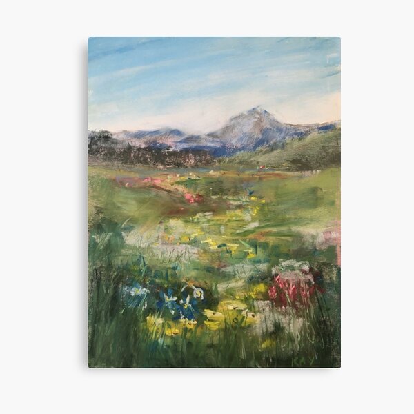 Item preview, Sky Above a Mountain Meadow designed and sold by Kay Lock Kolp.