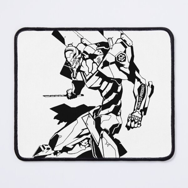 Item preview, Evangelion Unit 2 (Black and White) designed and sold by Clarity210.
