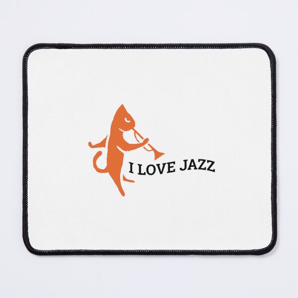 Item preview, I Love Jazz Cat Illustration designed and sold by define design.