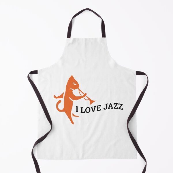 Item preview, I Love Jazz Cat Illustration designed and sold by define design.