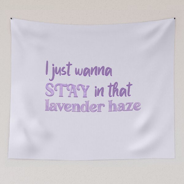 Item preview, Lavender Haze Lyric Taylor Swift designed and sold by Mint-Rose.