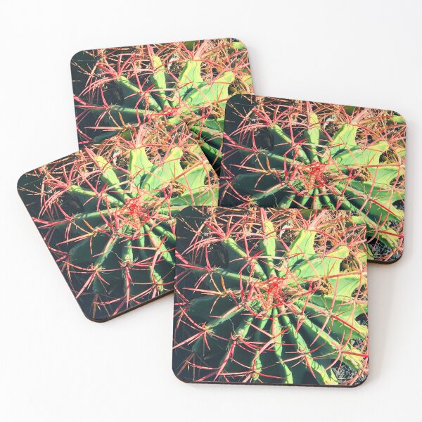 Item preview, Luxurious Barrel Cactus With Red Spines Artistic Photo designed and sold by DEC02.