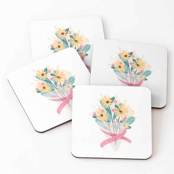 Item preview, Painted Watercolor Daisy Sunflower Floral Colorful Bouquet Design designed and sold by redbubbleart18.