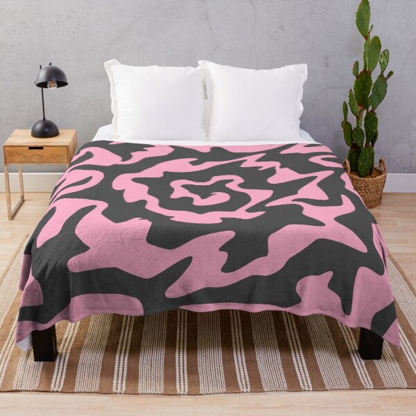 Item preview, Gray & Rose Pink Liquid Swirl designed and sold by rainestore.