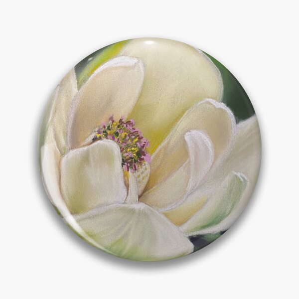 Item preview, "Magnolia Blossom" painted in pastels designed and sold by Marla Kurzec.