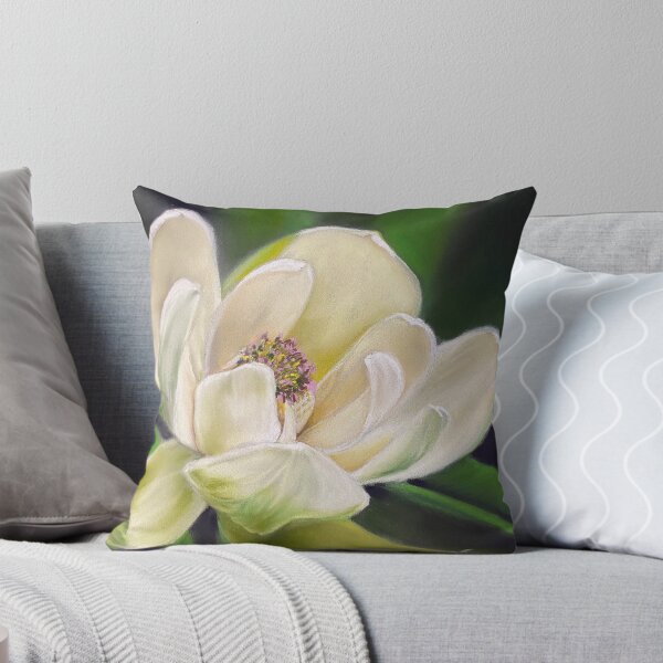 Item preview, "Magnolia Blossom" painted in pastels designed and sold by Marla Kurzec.