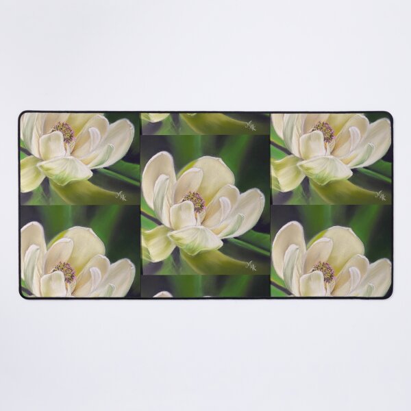 Item preview, "Magnolia Blossom" painted in pastels designed and sold by Marla Kurzec.