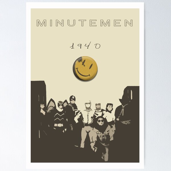 Item preview, Watchmen Retro Movie Print designed and sold by RobertTaylorPri.