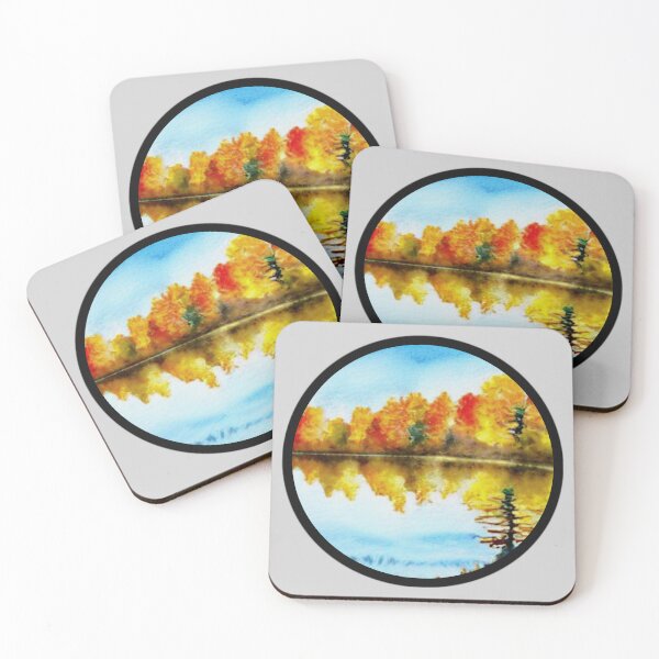 Item preview, Fall Lake Landscape designed and sold by designed2teach.