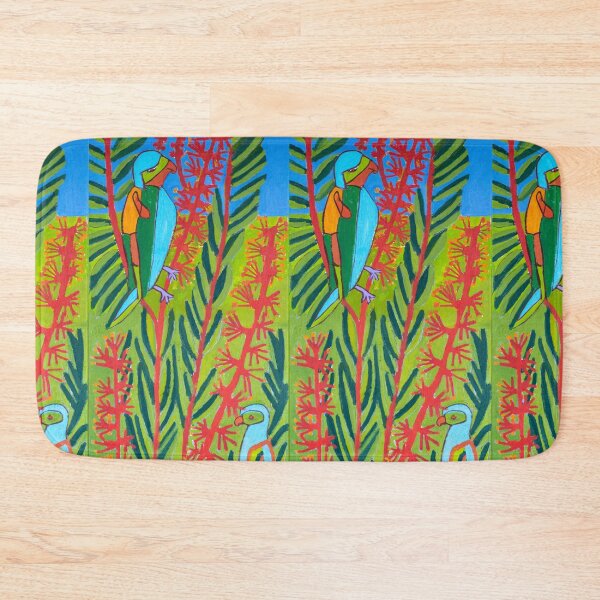 Item preview, Two Parrots Grevillea designed and sold by Zion Levy Stewart.