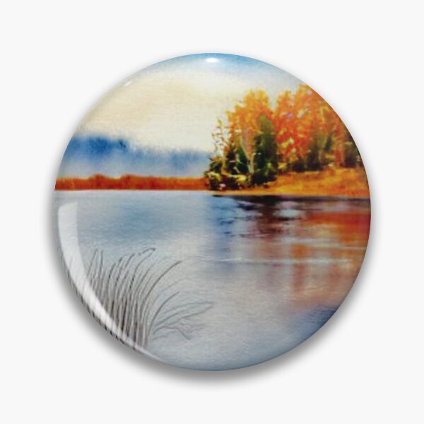 Item preview, Fall Lake Landscape designed and sold by designed2teach.