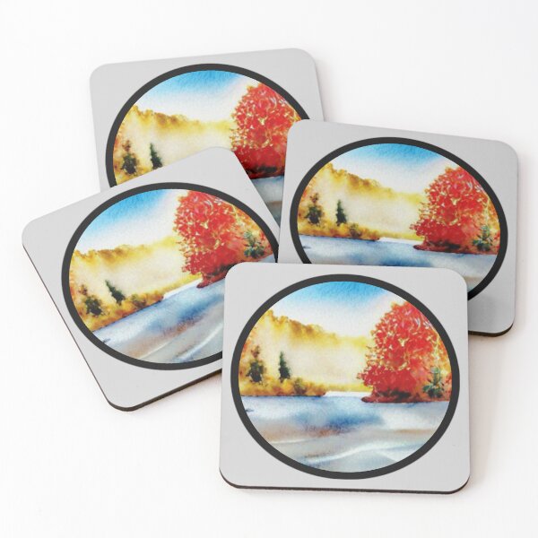 Item preview, Fall Lake Landscape designed and sold by designed2teach.