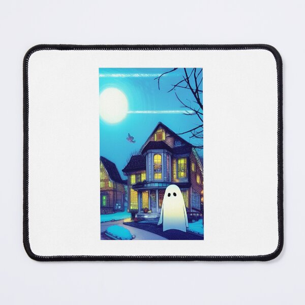 Item preview,  Cute ghost in town designed and sold by GroovyDino.