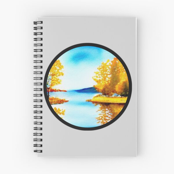 Item preview, Fall Lake Landscape designed and sold by designed2teach.