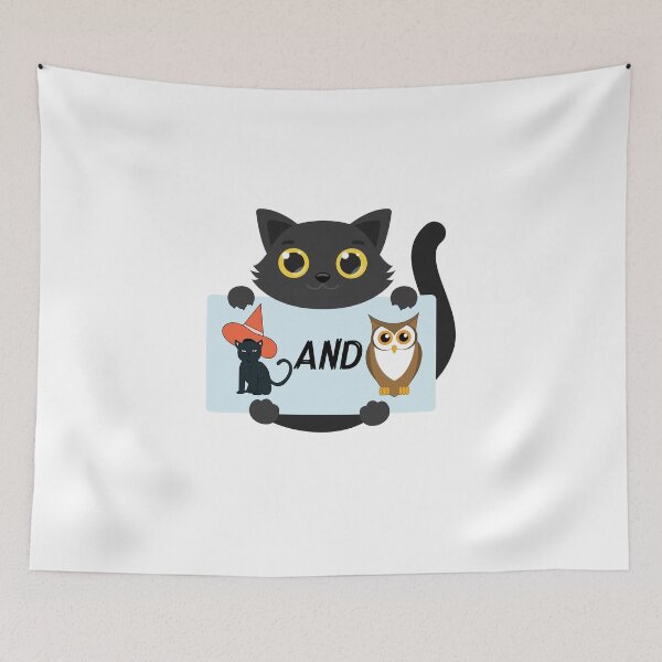 Item preview, A Cat And An Owl designed and sold by Diverseideas.