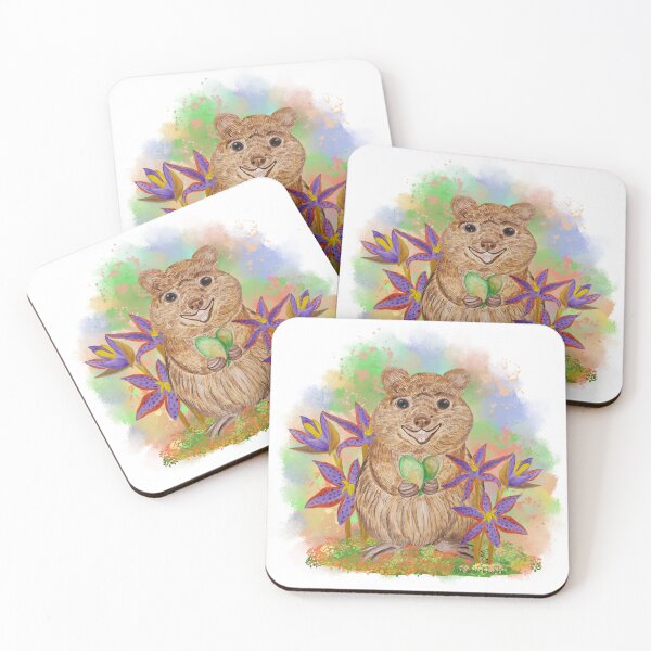 Item preview, Queenie the quokka designed and sold by Geebizart.