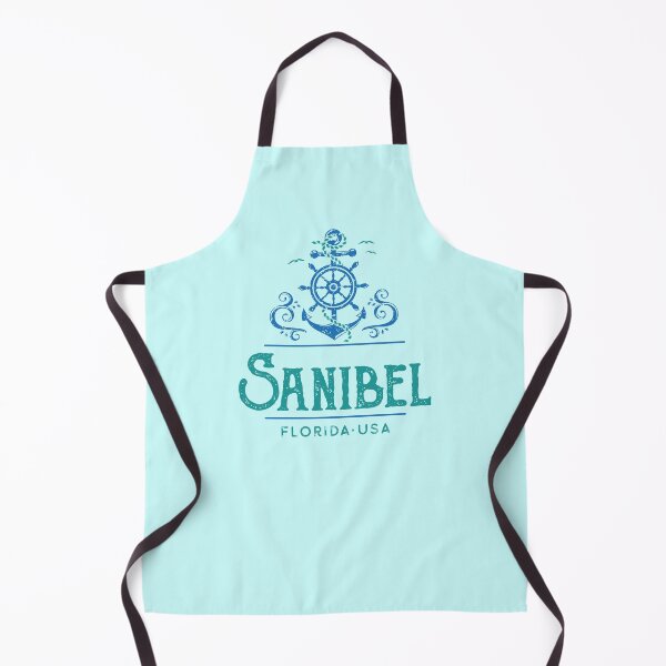 Item preview, Sanibel Island Florida Vintage Nautical Design designed and sold by Futurebeachbum.