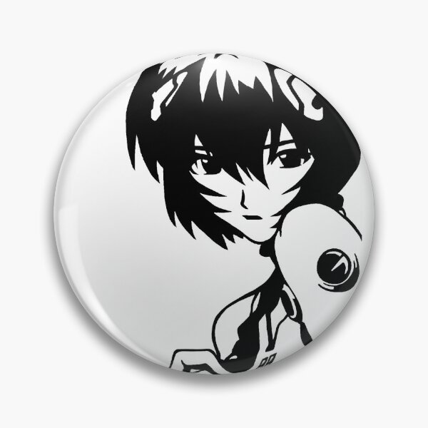 Item preview, Rei Ayanami - Black and White designed and sold by Clarity210.