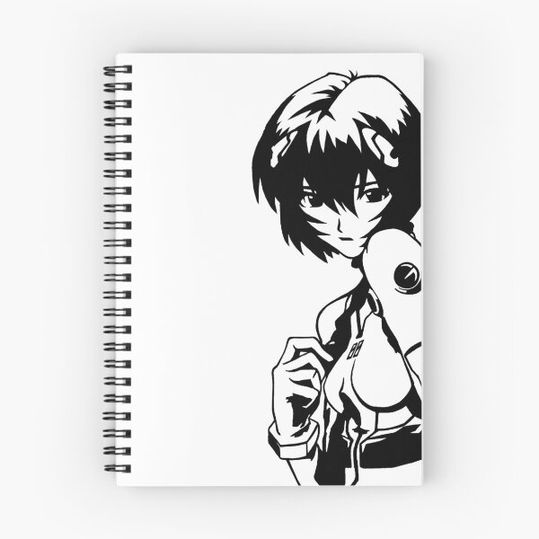 Item preview, Rei Ayanami - Black and White designed and sold by Clarity210.