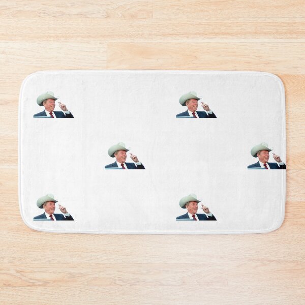 Item preview, Ronald Reagan in cowboy hat designed and sold by Madeline-13.