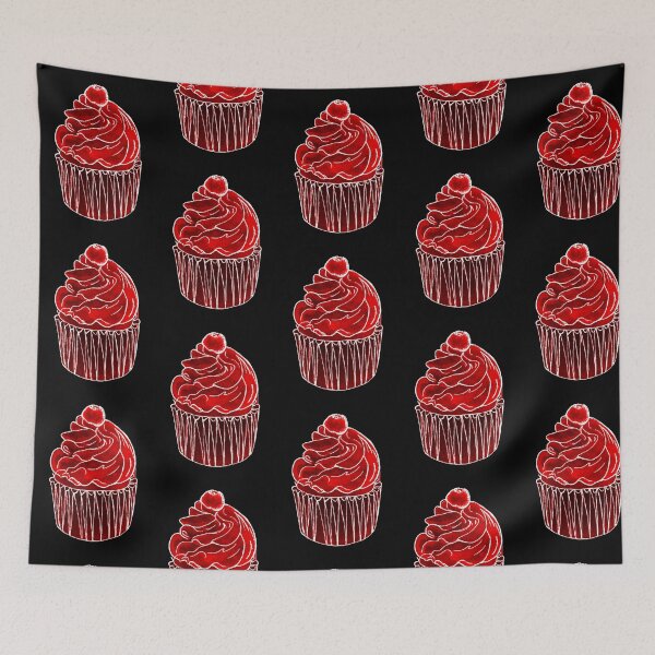Item preview, Red cupcake designed and sold by Hueyhuesart.