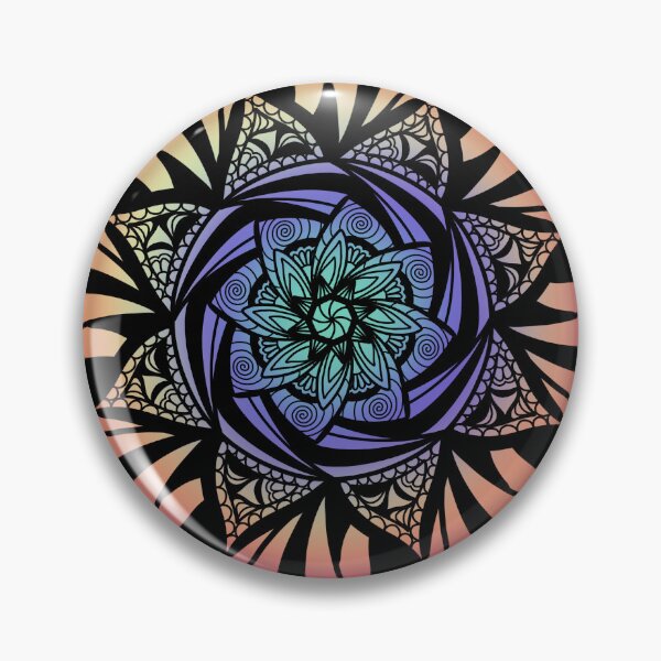 Item preview, Colourful mandala designed and sold by QuirkynCute.