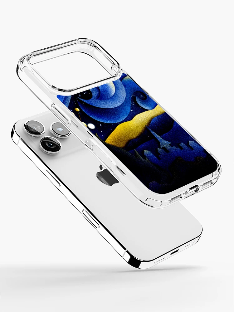 Thumbnail 2 of 5, iPhone Case, Starry night designed and sold by RathiDesigns.