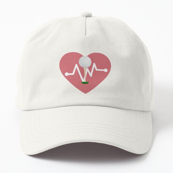 Love Golf With My Whole Heart Dad Hat