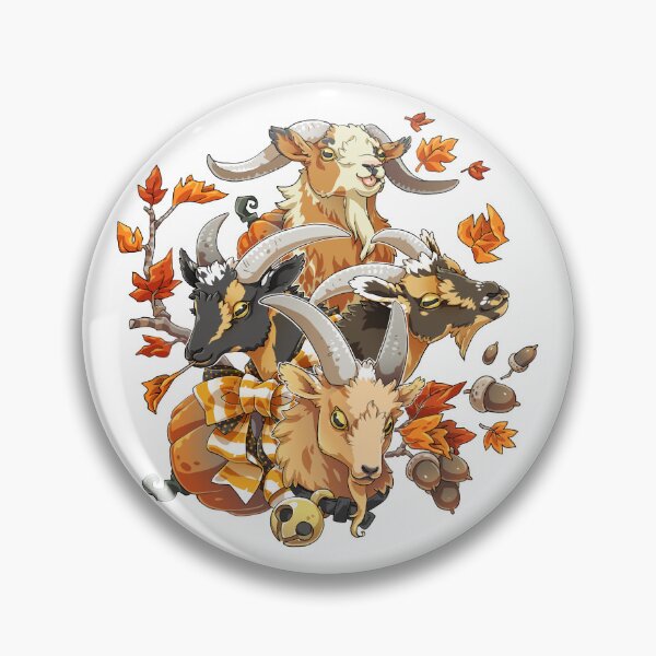 Item preview, Autumn Goats designed and sold by bezzycay.