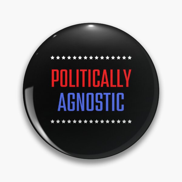 Item preview, Politically Agnostic  designed and sold by FunnyFactDesign.