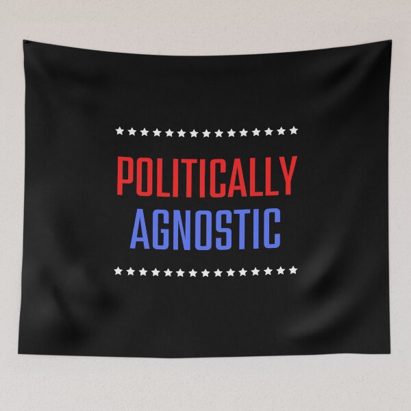 Item preview, Politically Agnostic  designed and sold by FunnyFactDesign.