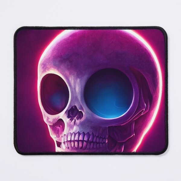 Item preview, Bowling Ball Head - Neon Skeleton Halloween designed and sold by jjwalters.